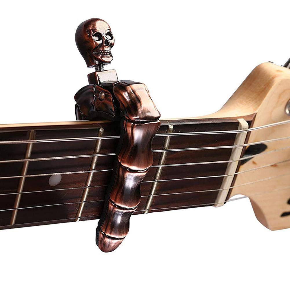 Musical Instrument Banjo - Guitar Capo Skull Capo for Acoustic