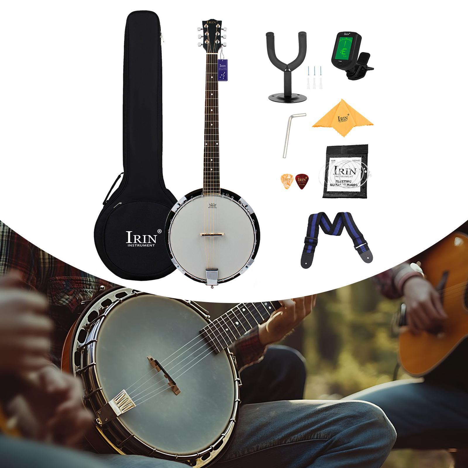 Musical Instrument Banjo - 36.61inch Banjo with Carry Bag, Extra