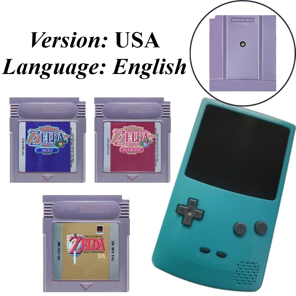 Musical Instrument Zelda - 2026 GBC Game Card The Legend