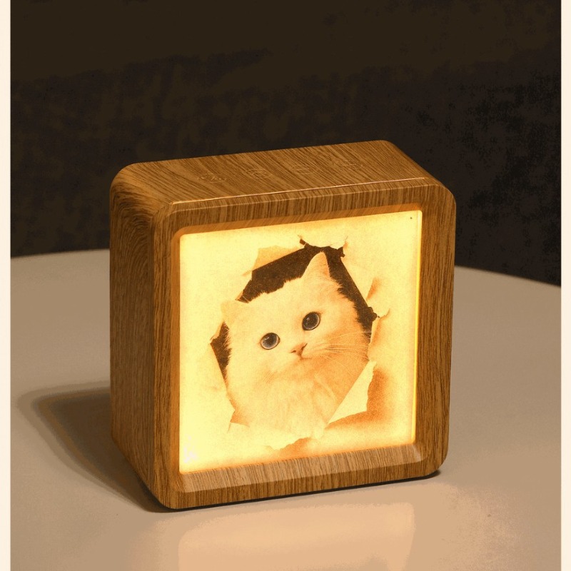 Musical Instrument Video - Breathing Night Light Bluetooth Speaker White