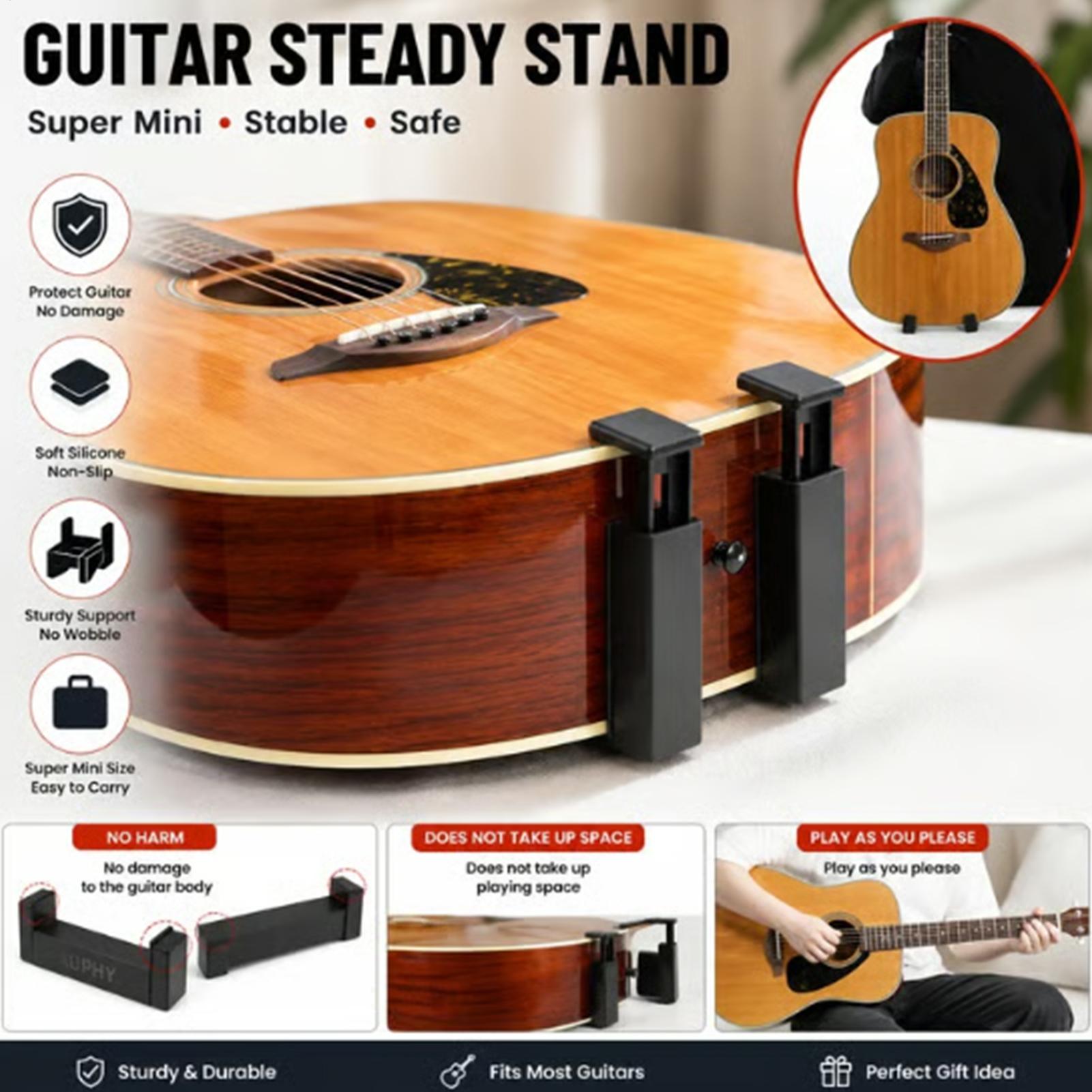Musical Instrument Banjo - Floor Guitar Stand Portable Ukulele Storage