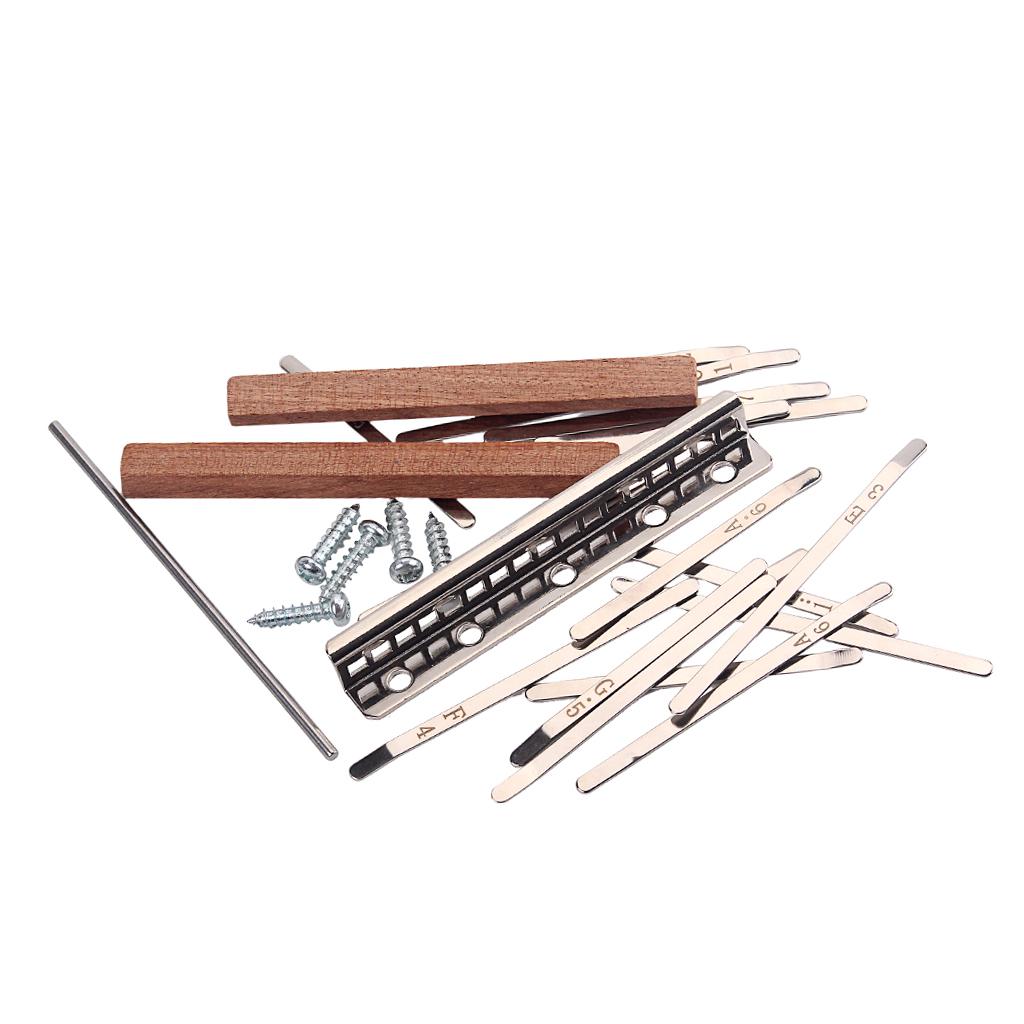 Musical Instrument Diy - Kalimba 17 Key DIY Parts Kit