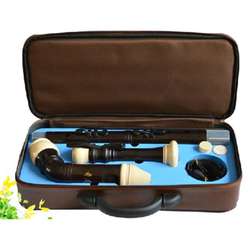 Musical Instrument In Chinese - Professional 8 Holes Baroque Bass Resin