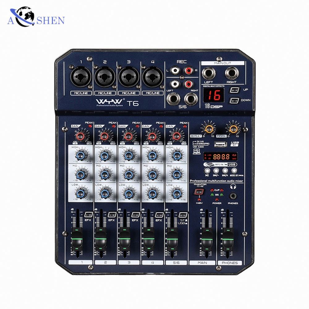 Musical Instrument Video - AOSHEN Audio Mixer for DJ Musical