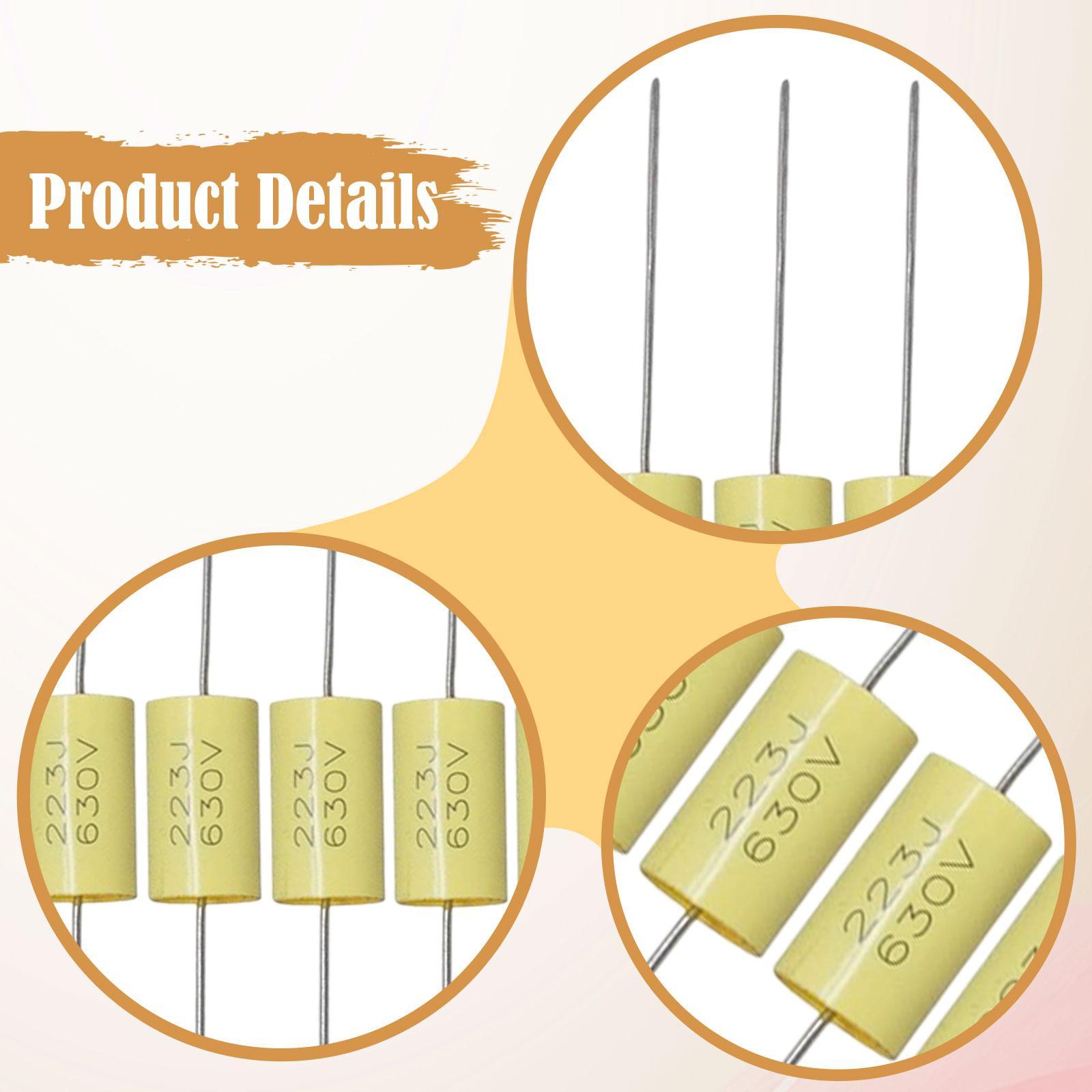 Musical Instrument Diy - Musical Instrument Guitar Capacitors Yellow Color