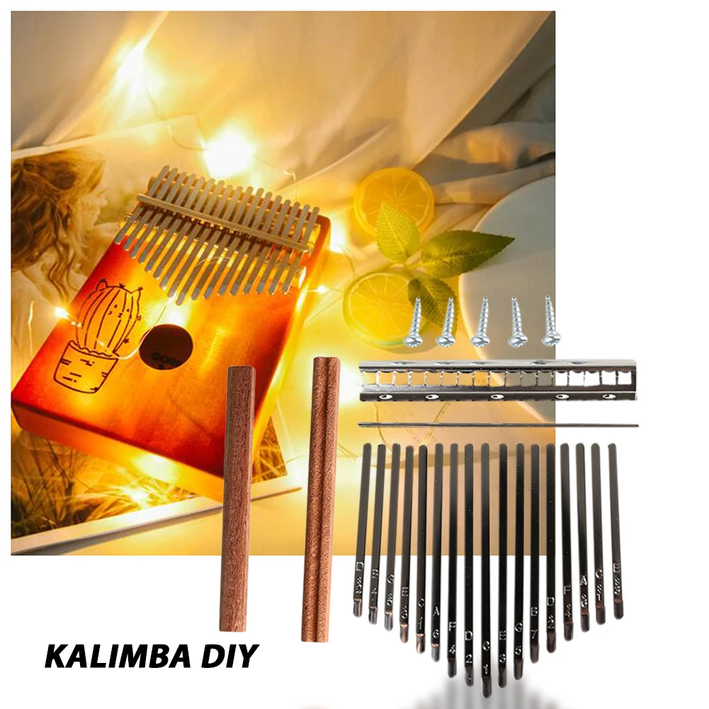 Musical Instrument Diy - DIY 17 Tone Kalimba Keys Tines