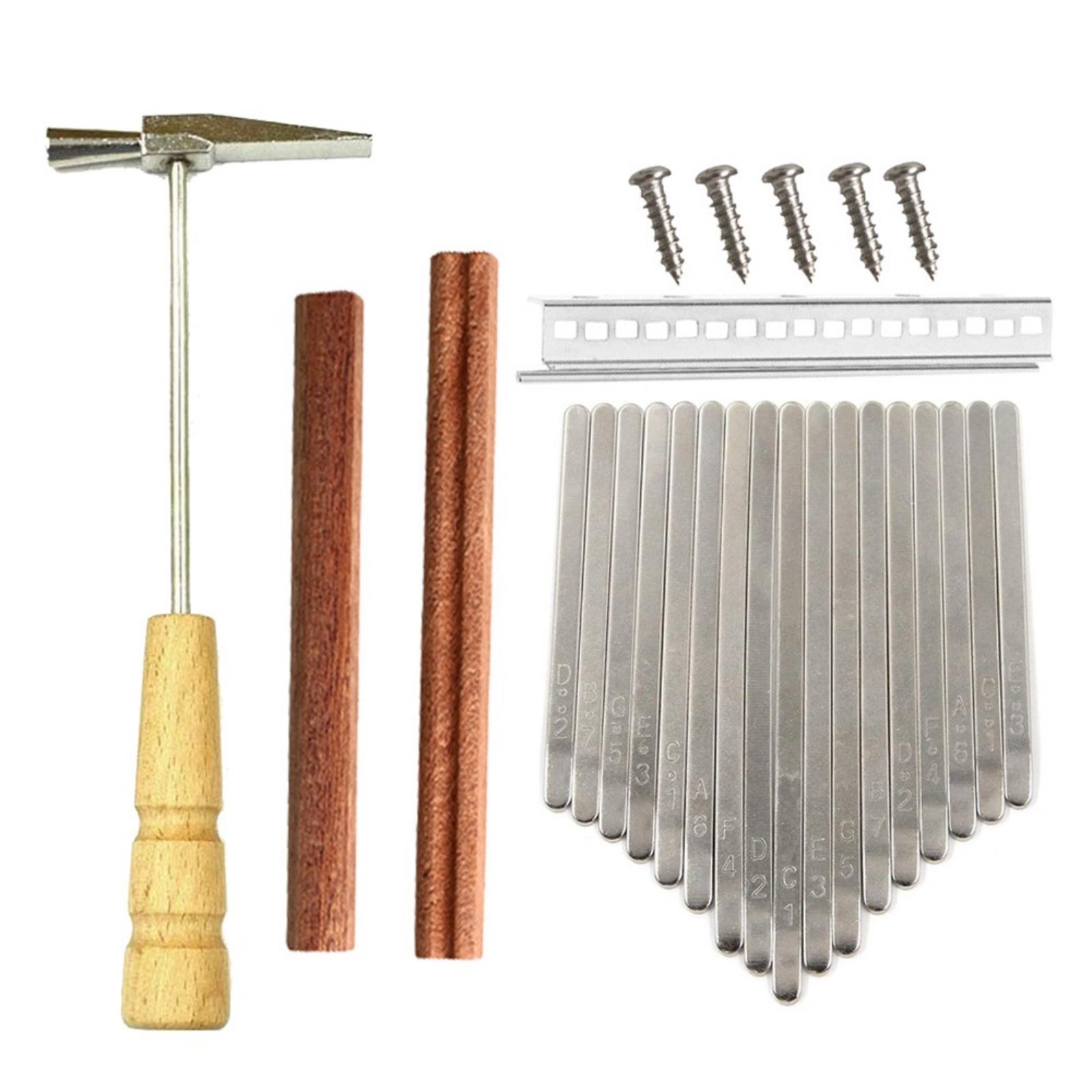 Musical Instrument Diy - DIY Kalimba Thumb Piano 17 Keys