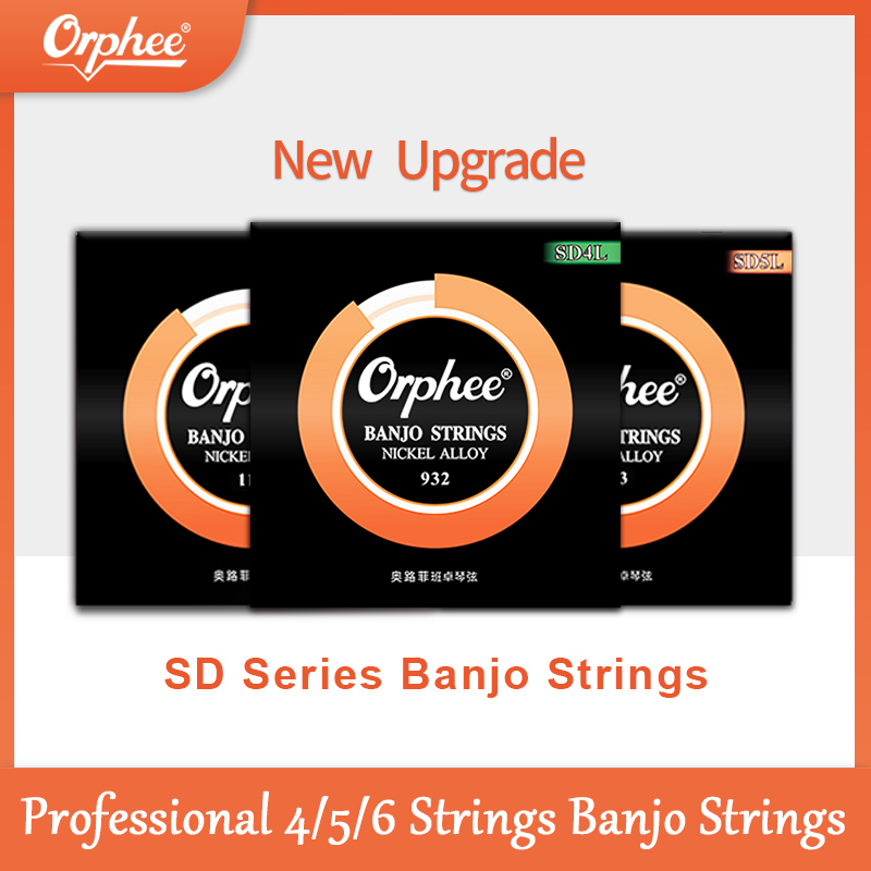 Musical Instrument Banjo - Orphee 4/5/6 Strings Banjo Strings Nickel