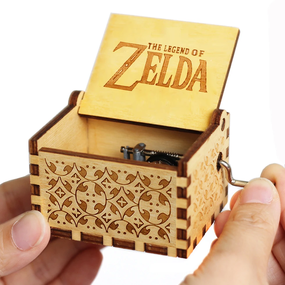 2 colors Antique carved Wooden - Musical Instrument Zelda 评论和价格