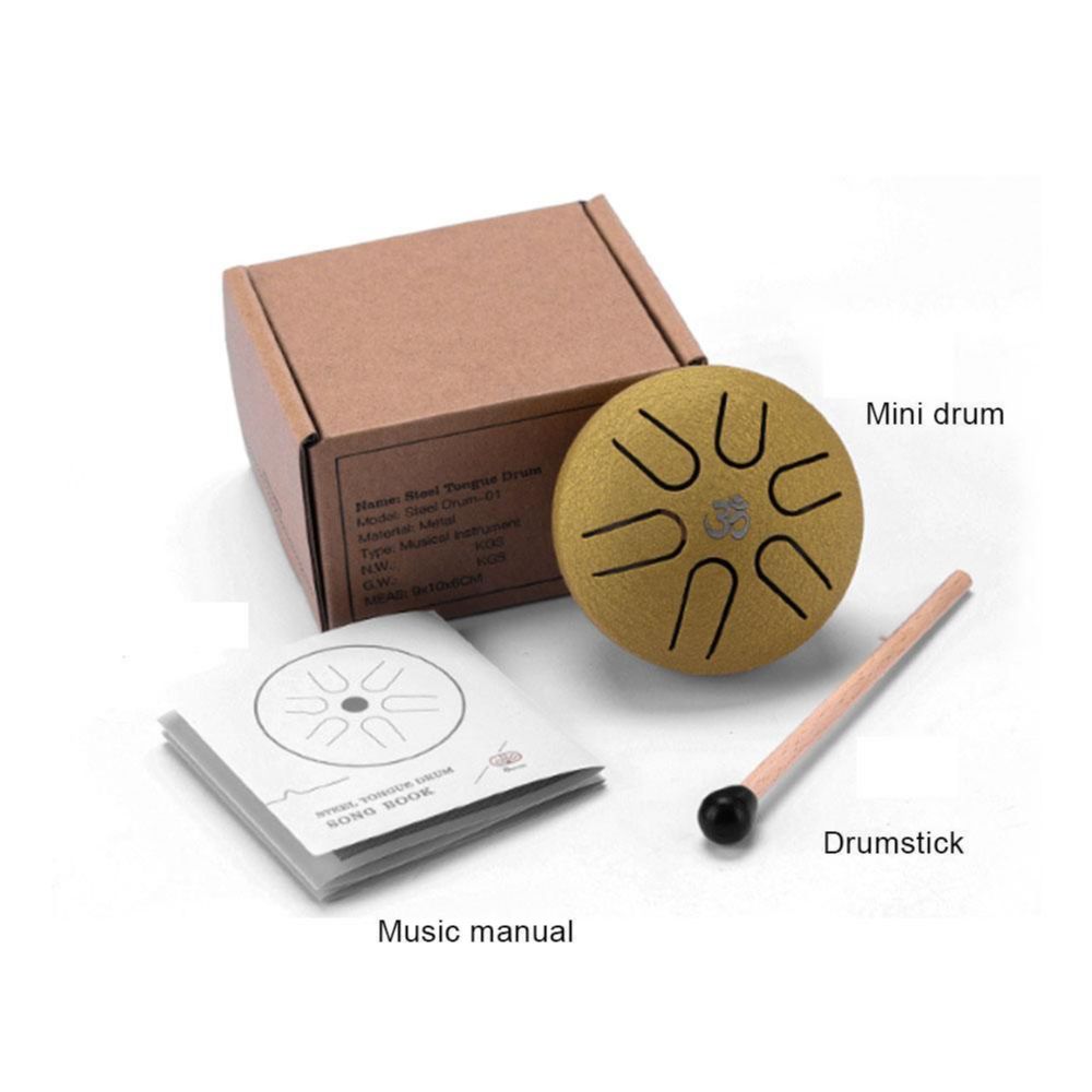 HLURU 3 Inches Steel Tongue Dr - Tongue Drum Steel 评论和价格