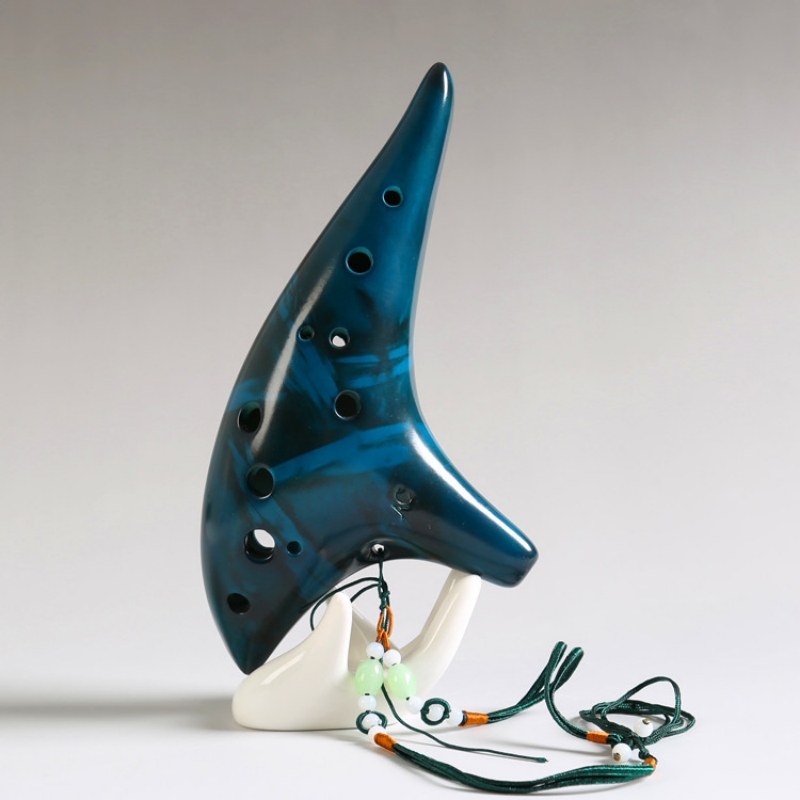 12 Holes Alto Ocarina Zelda Or - Musical Instrument Zelda 评论和价格