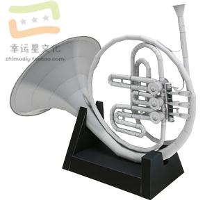 Musical Instrument Horn 3d Pap - Musical Instrument Diy 评论和价格