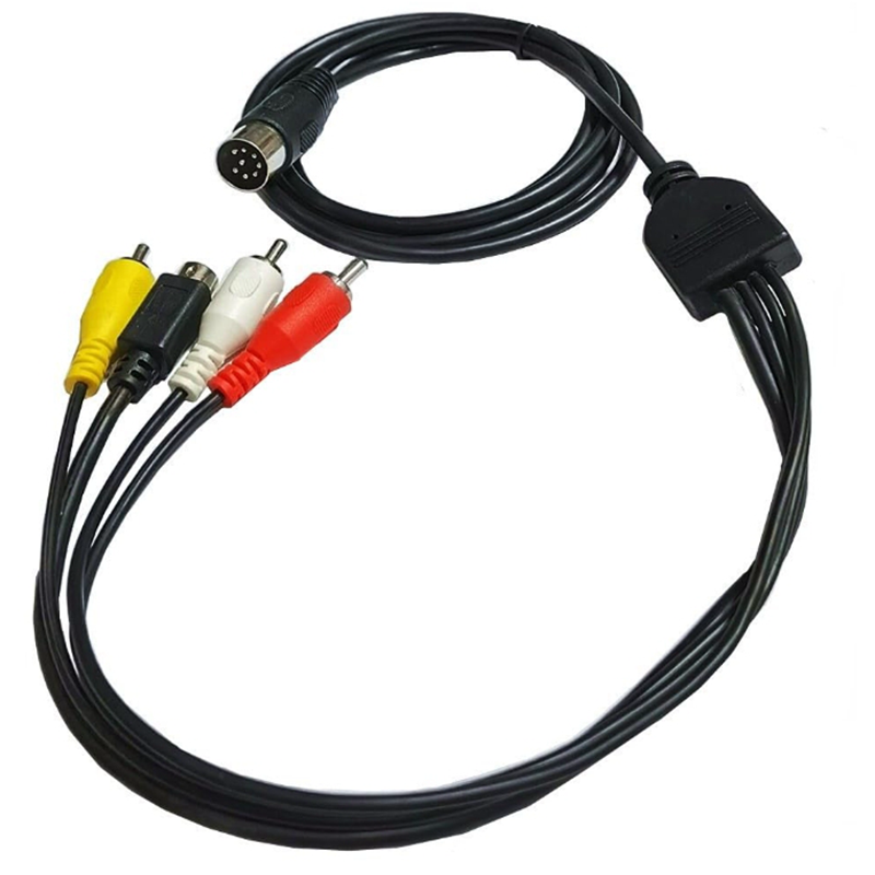 Din 8 Pin to S-Video 4pin Male - Musical Instrument Video 评论和价格