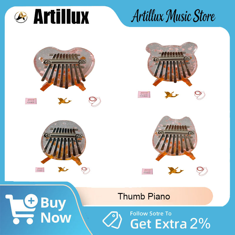 Artillux Thumb Piano Brand New - Musical Instrument Kids 评论和价格