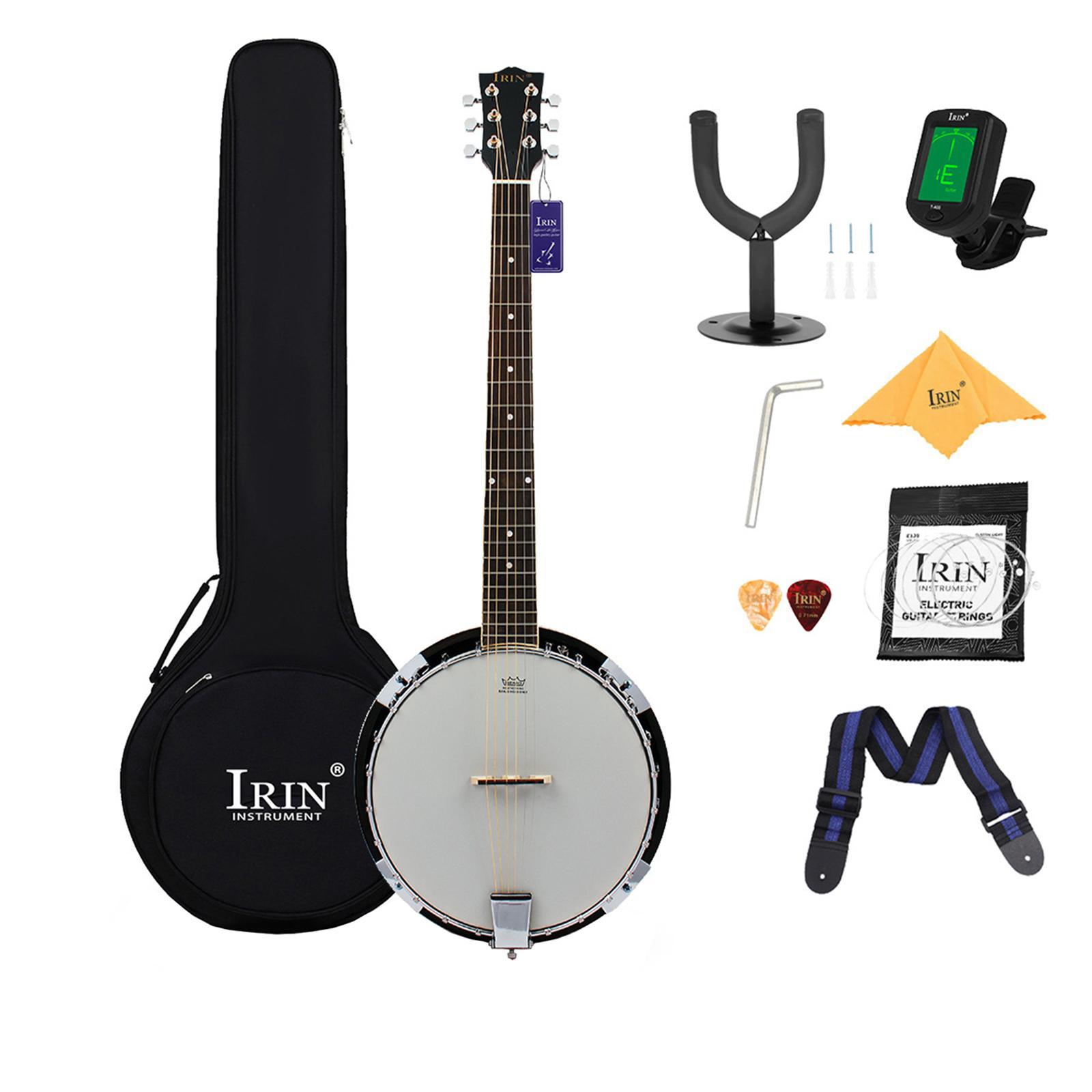 Handcrafted Banjo Instrument 3 - Musical Instrument Banjo 评论和价格