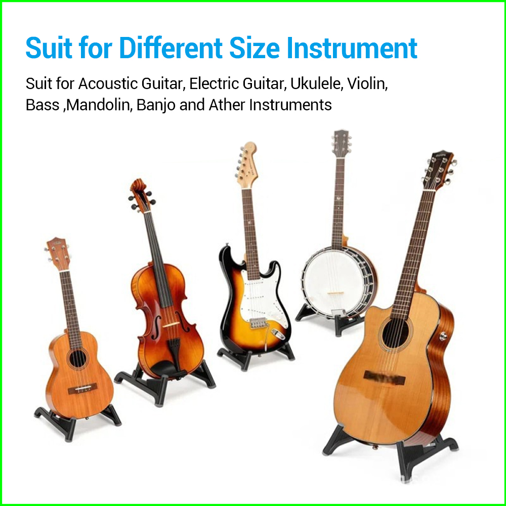 Guitar Stand - A Frame Foldabl - Musical Instrument Banjo 评论和价格