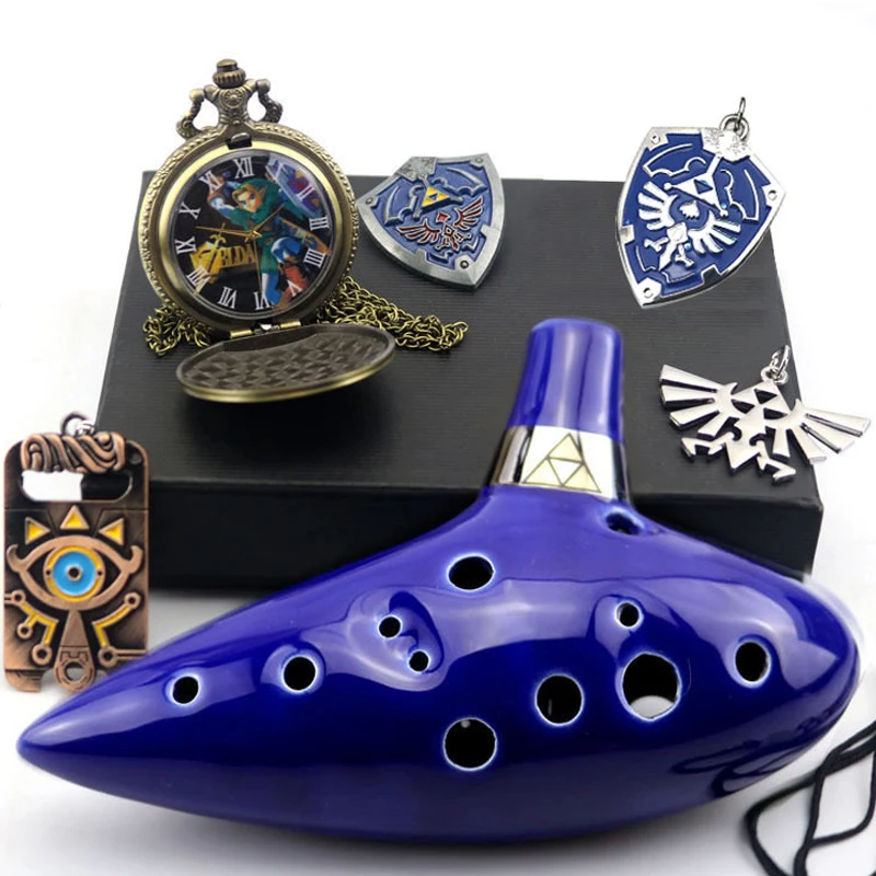 Ocarina Ceramic Legend Of 12 H - Musical Instrument Zelda 评论和价格