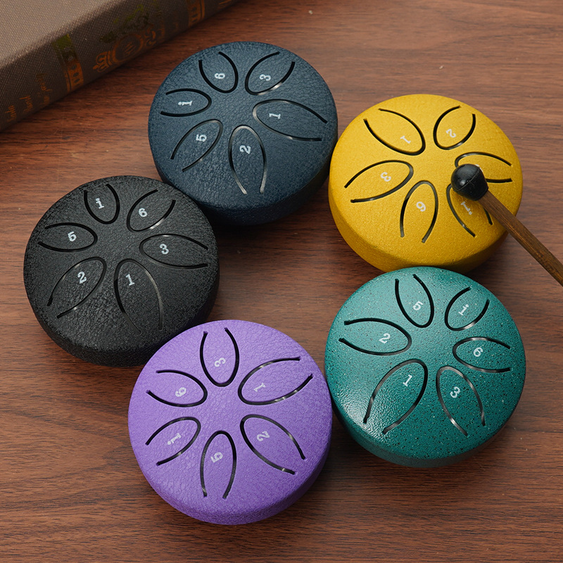 Mini Metal Steel Tongue Drum 3 - Tongue Drum Steel 评论和价格