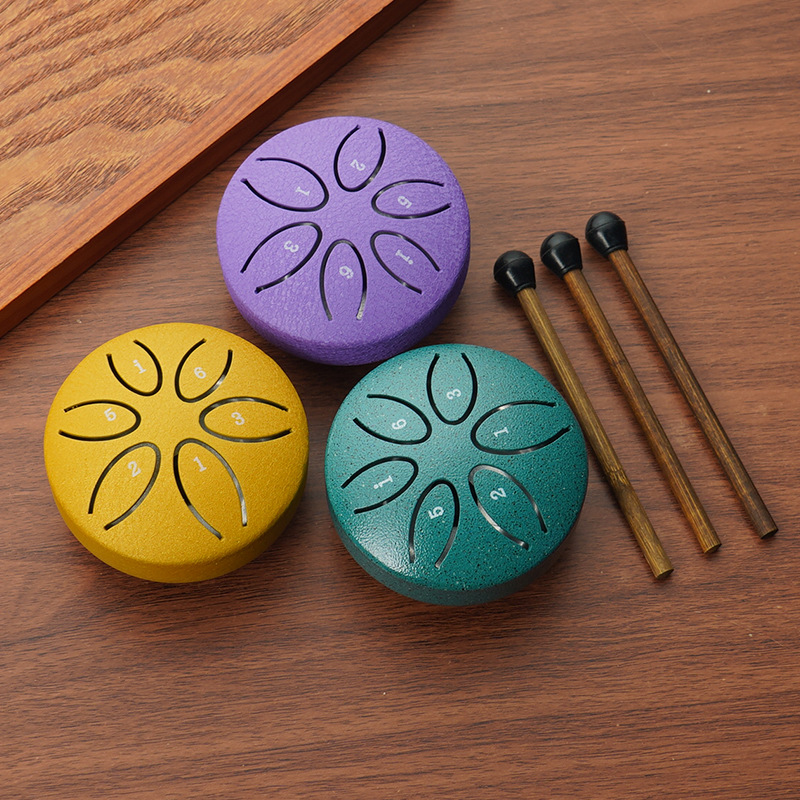 Mini Metal Steel Tongue Drum 3 - Tongue Drum Steel 评论和价格