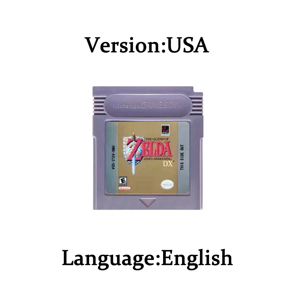 Zelda GBC Card 16 Bit Video Ga - Musical Instrument Zelda 评论和价格