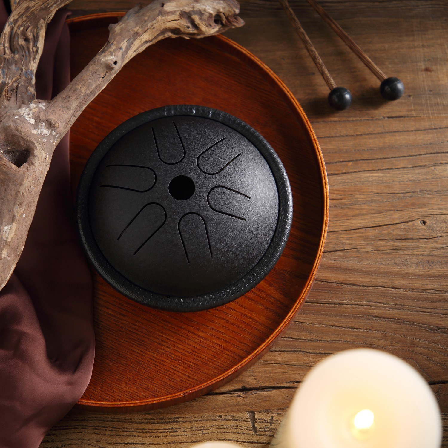 5.5 Inches Mini Steel Tongue D - Tongue Drum Steel 评论和价格