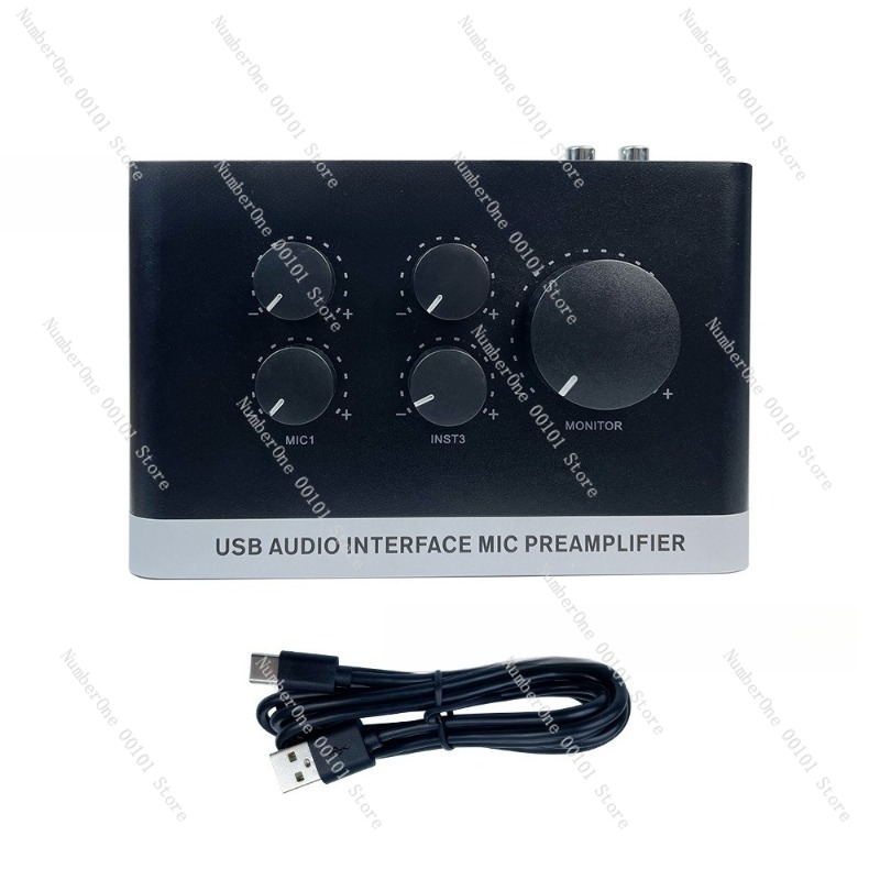 USB External Sound Card with 4 - Musical Instrument Video 评论和价格