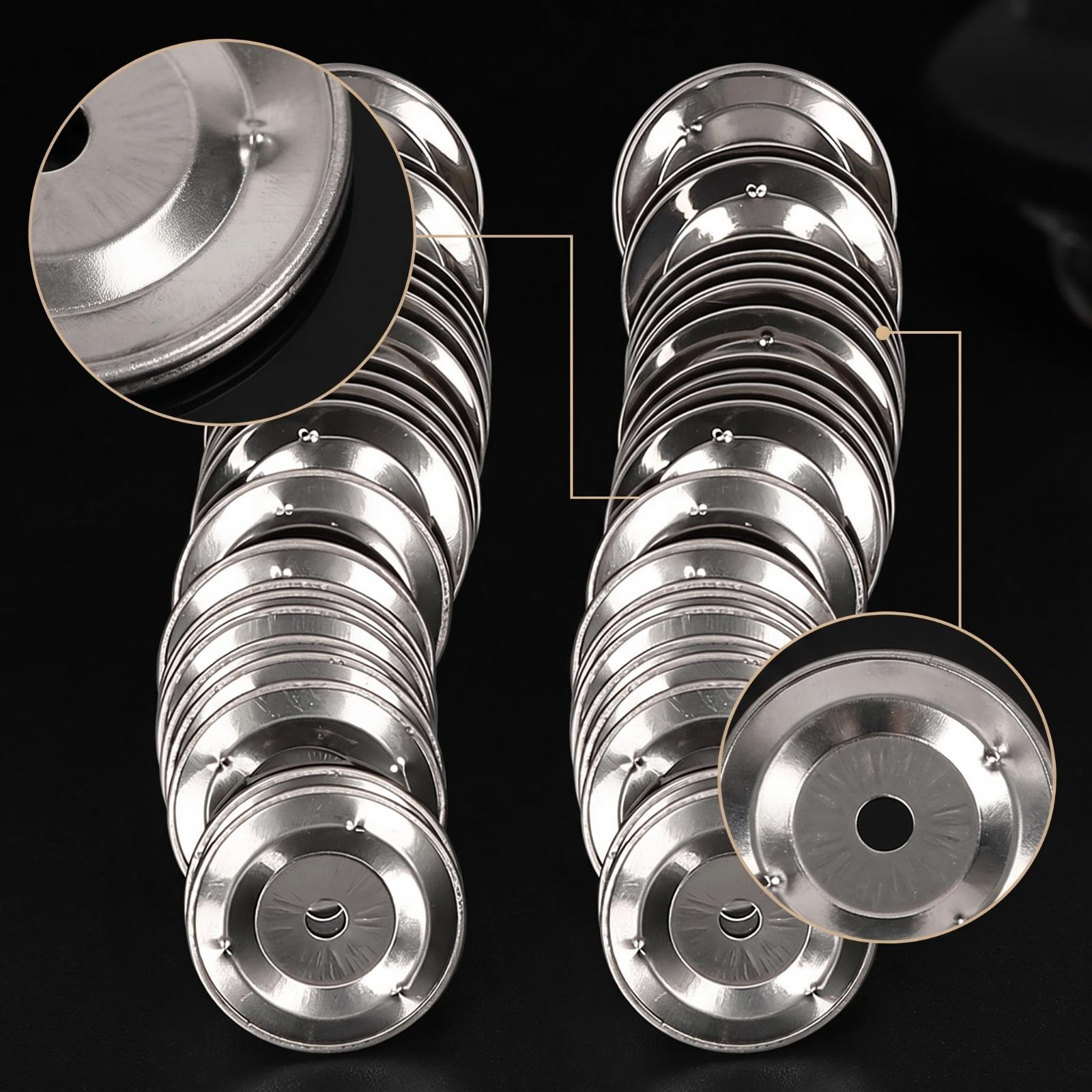 50pcs Steel Tambourine Bells R - Musical Instrument Diy 评论和价格