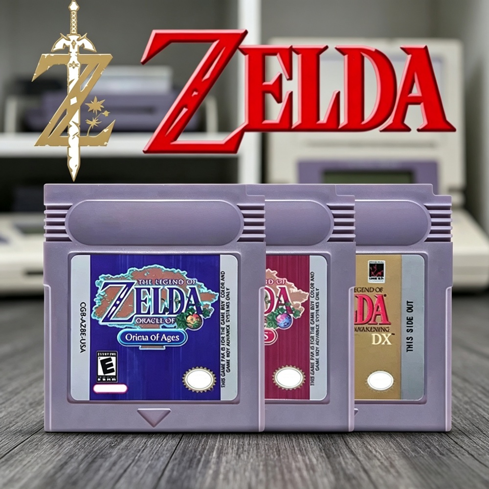3 Styles USA Zelda GBC 16Bit V - Musical Instrument Zelda 评论和价格