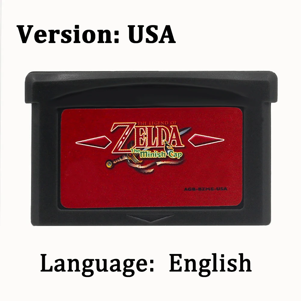 New GBA Game Card Cartridge 32 - Musical Instrument Zelda 评论和价格