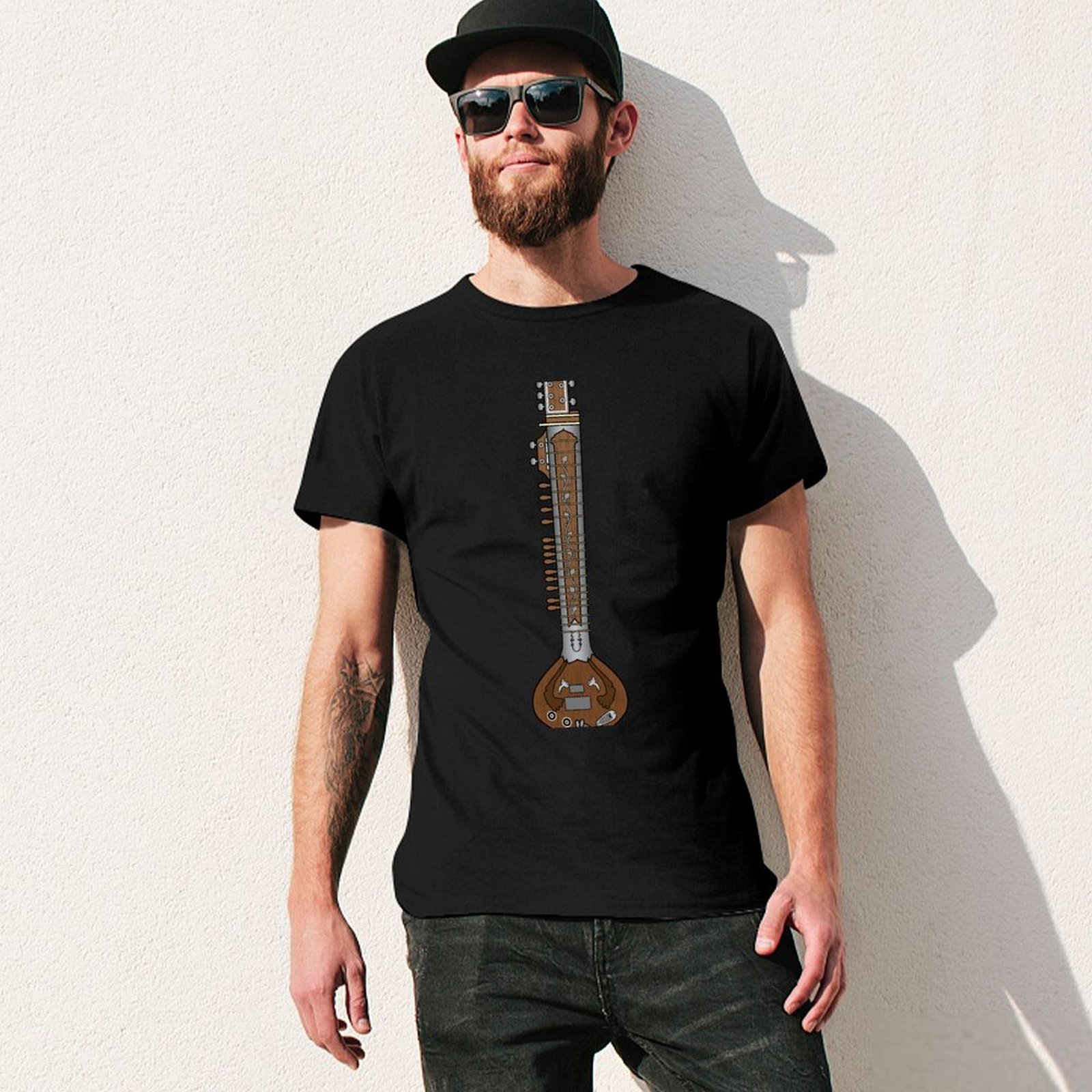 MUSICAL INSTRUMENTS - SITAR T- - Musical Instrument Sitar 评论和价格