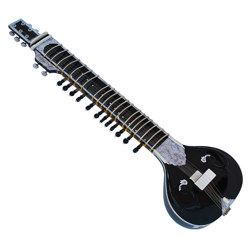 Indian sitar classical hand-ca - Musical Instrument Sitar 评论和价格