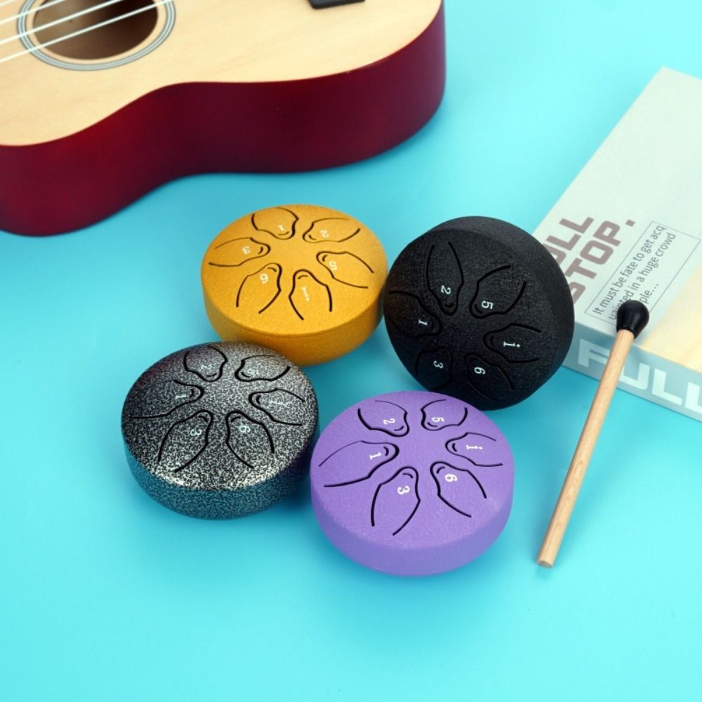 6-Tone Steel Tongue Drum Set M - Tongue Drum Steel 评论和价格