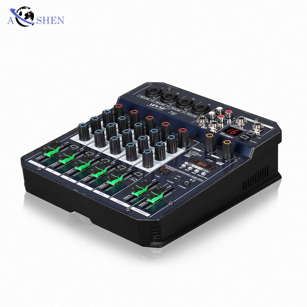 AOSHEN Audio Mixer for DJ Musi - Musical Instrument Video 评论和价格