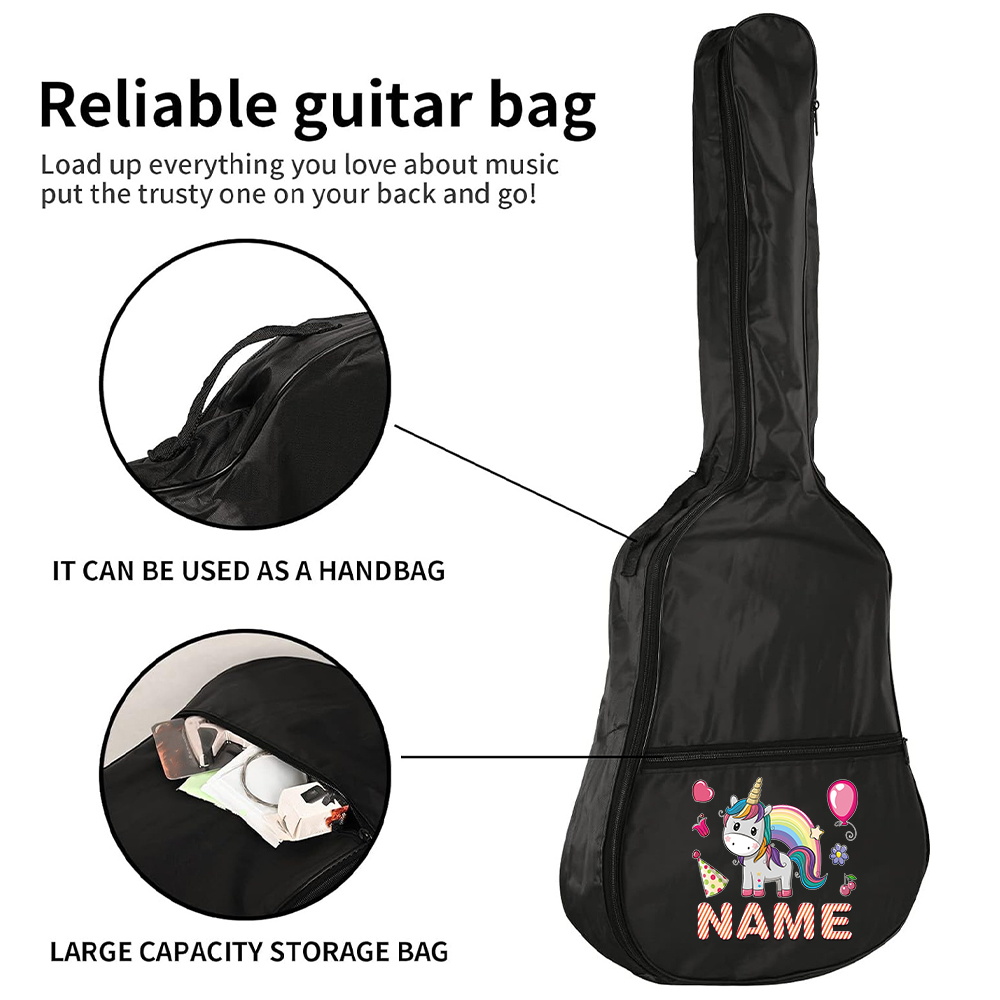 Customized Name Guitar Bag 36- - Musical Instrument With Names 评论和价格
