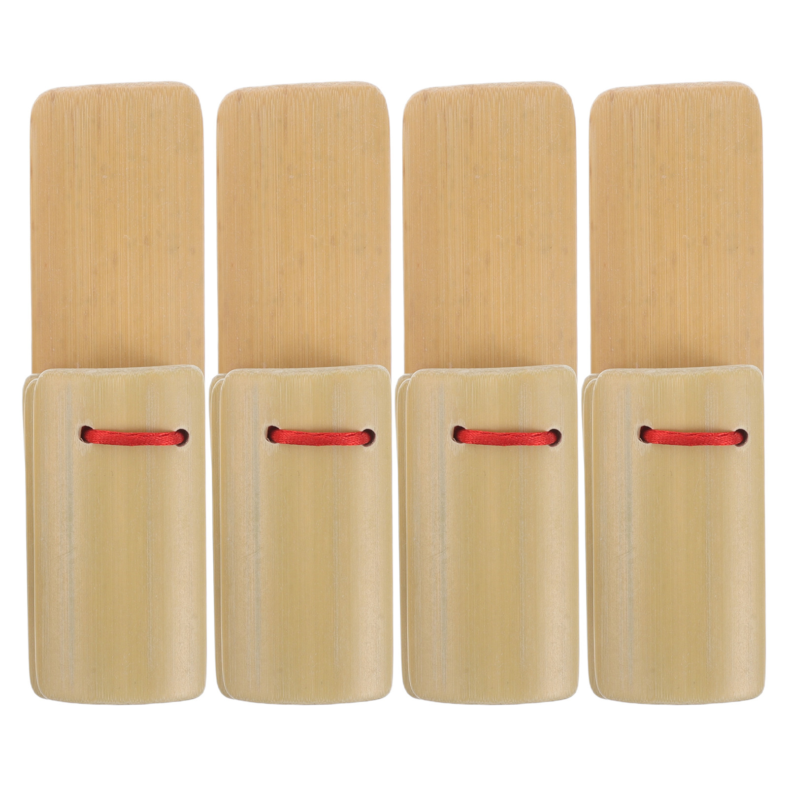 4Pcs Bamboo Clappers Kids Kuai - Musical Instrument In Chinese 评论和价格