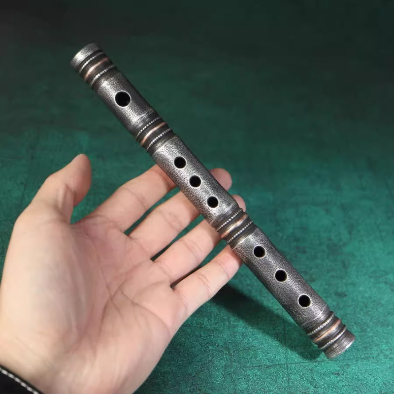 Traditional Flute Copper Handm - Musical Instrument Blow 评论和价格