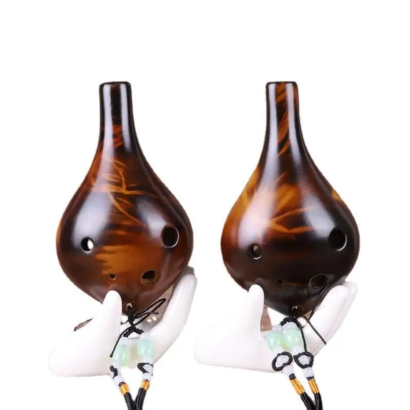 6 Hole Small Size Ocarina Stra - Musical Instrument In Chinese 评论和价格
