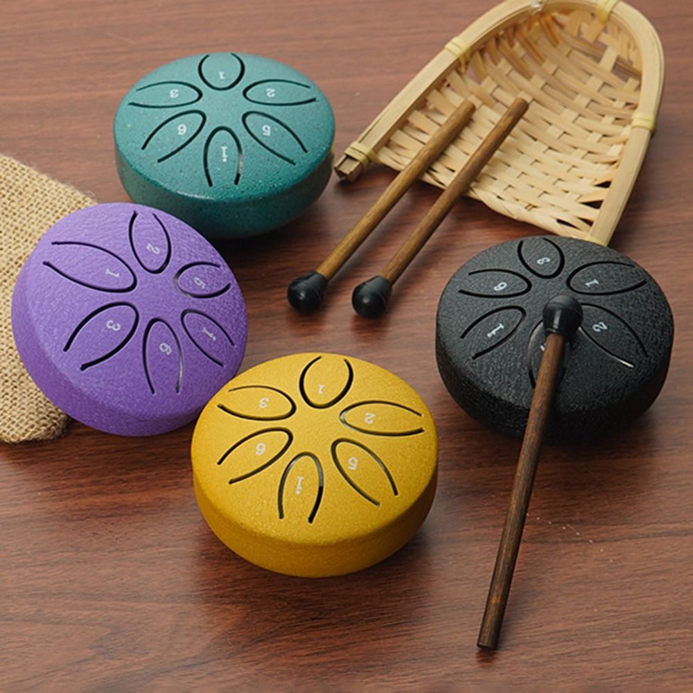 6-Tone Steel Tongue Drum Set M - Tongue Drum Steel 评论和价格