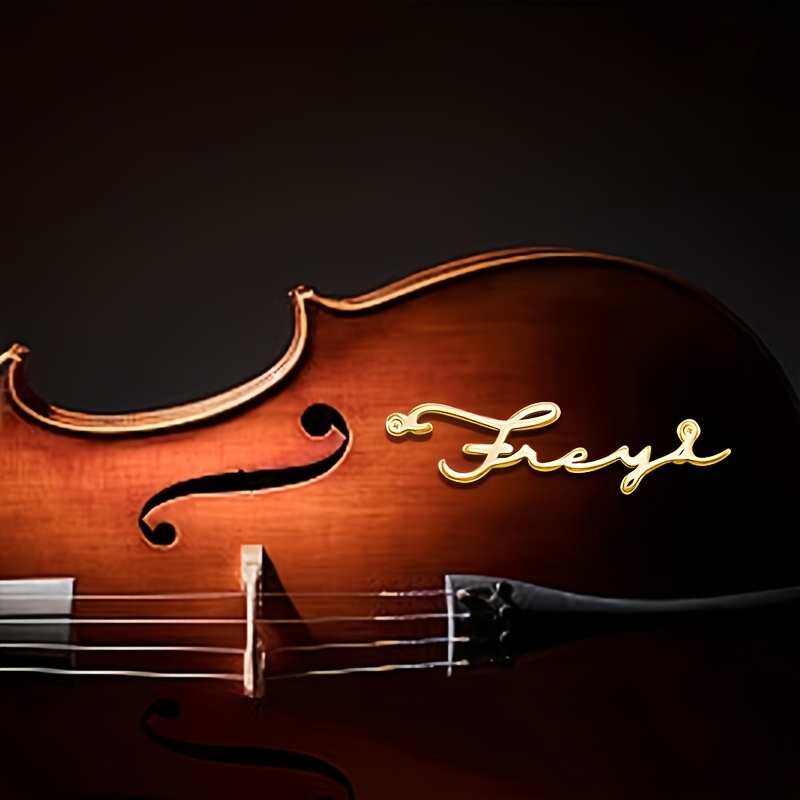 [Custom] Decorative nameplates - Musical Instrument With Names 评论和价格