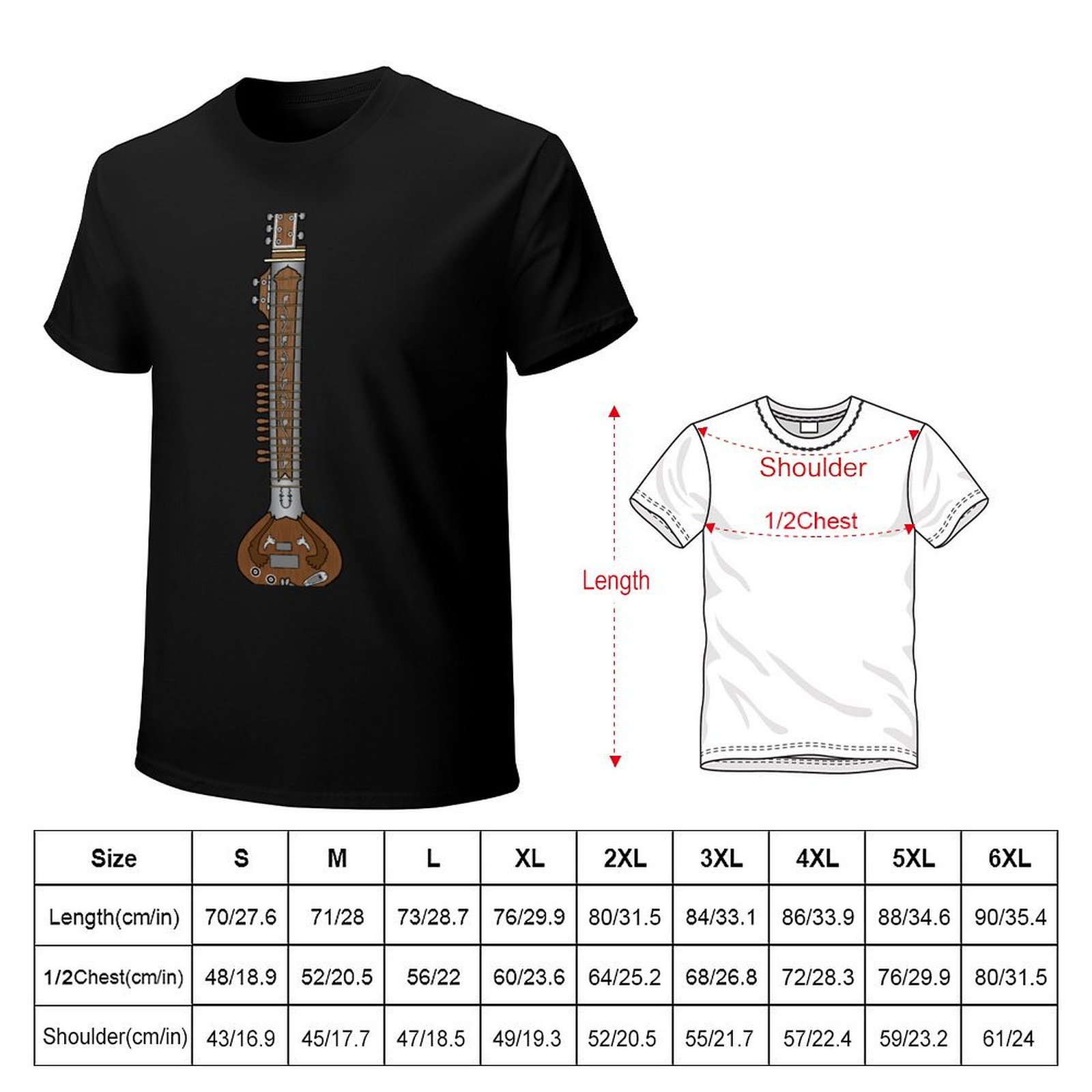 MUSICAL INSTRUMENTS - SITAR T- - Musical Instrument Sitar 评论和价格