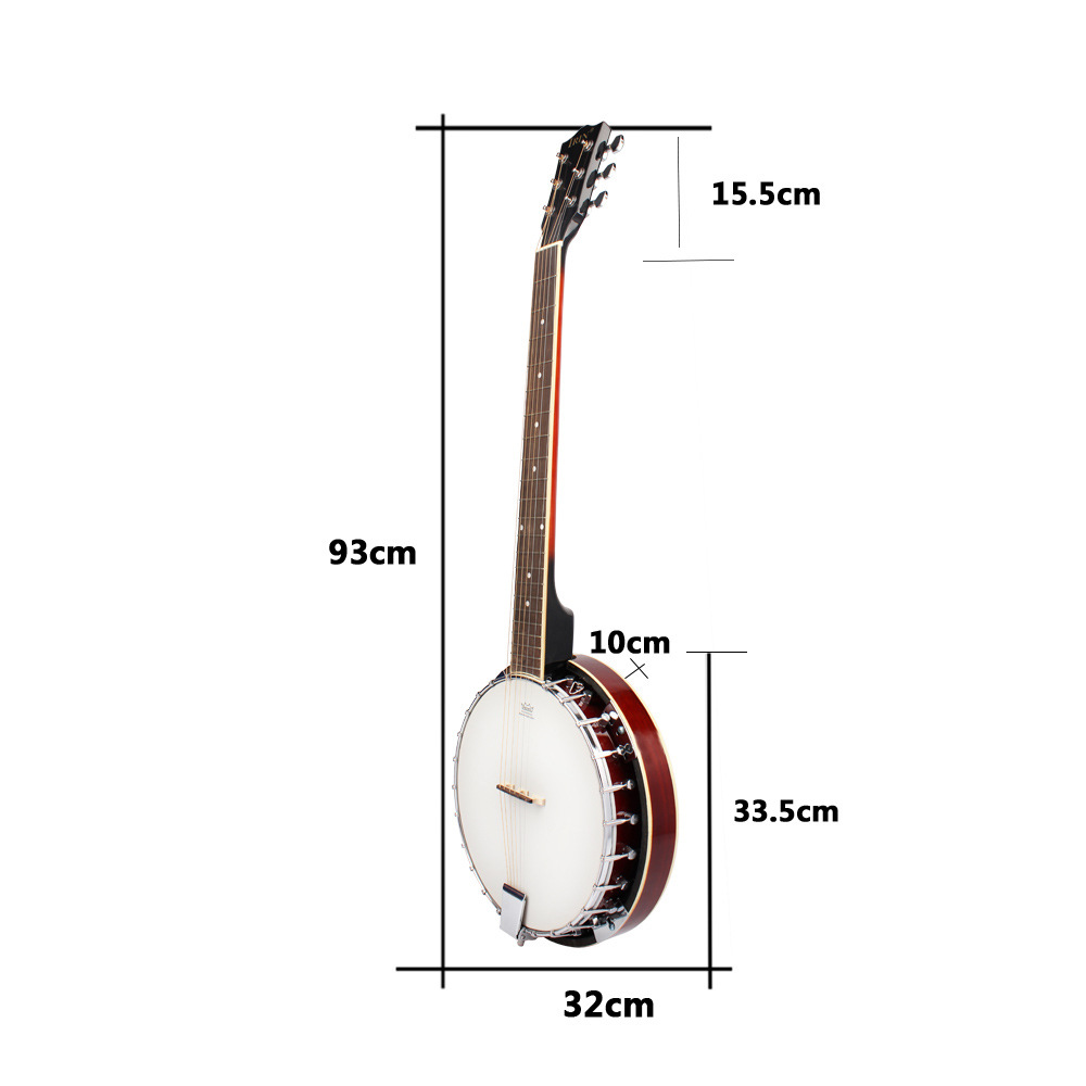 6-string banjo, made of natura - Musical Instrument Banjo 评论和价格