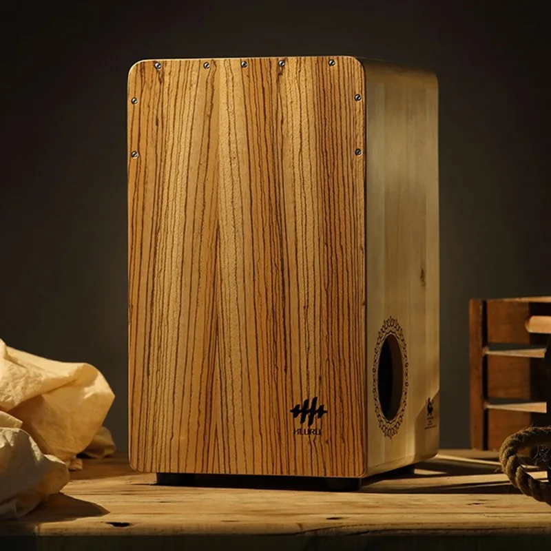 Solid Wood Cajon Box Drum Prof - Cajon Musical Instrument 评论和价格