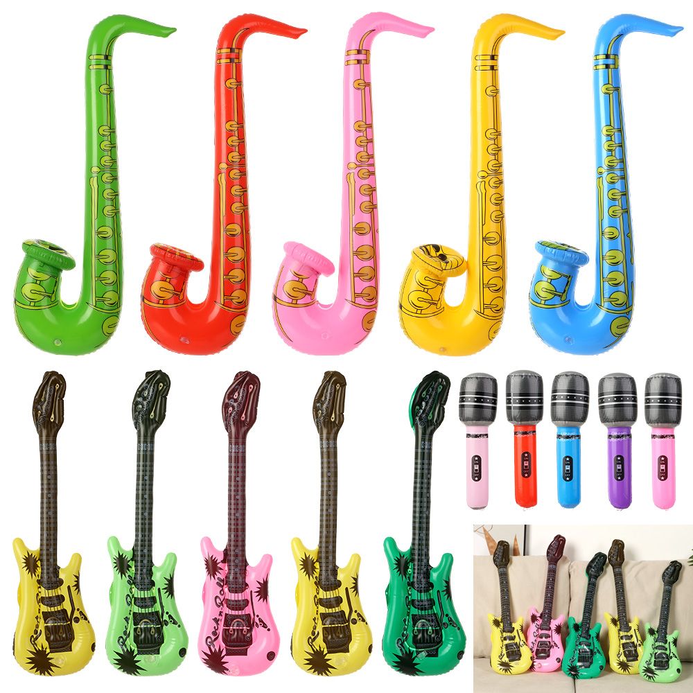 5 Guitars 5 Saxophones 5 Micro - Musical Instrument Blow 评论和价格