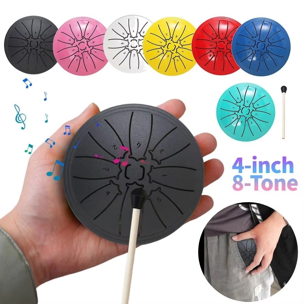 4 Inch 8 Notes Steel Tongue Dr - Tongue Drum Steel 评论和价格